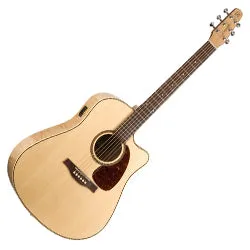 Seagull 032464 / 052103 Performer CW HG QIT Cutaway Acoustic Electric Guitar with Carrying Bag MADE In CANADA