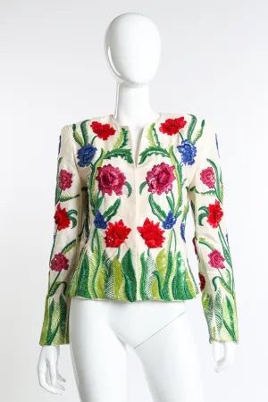 Sequin Flower Garden Jacket