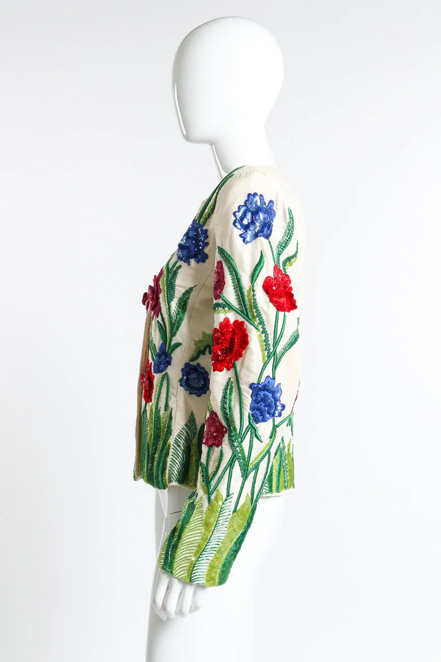 Sequin Flower Garden Jacket