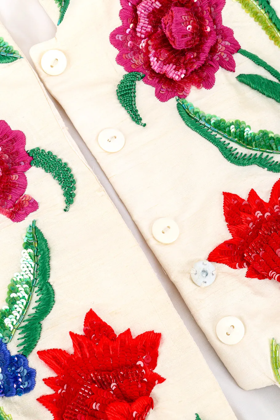 Sequin Flower Garden Jacket