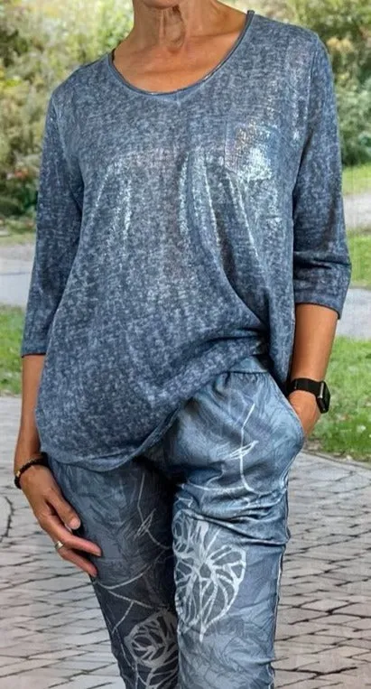 Sequin Pocket Top (LST22-49)