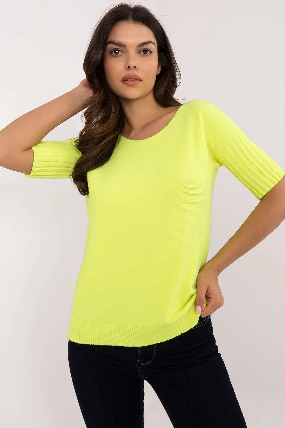 Short sleeve sweater model 203803 Italy Moda