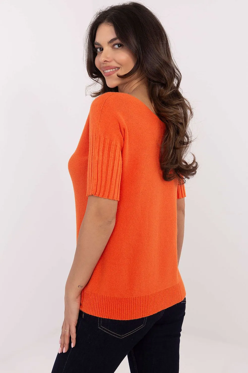 Short sleeve sweater model 203803 Italy Moda