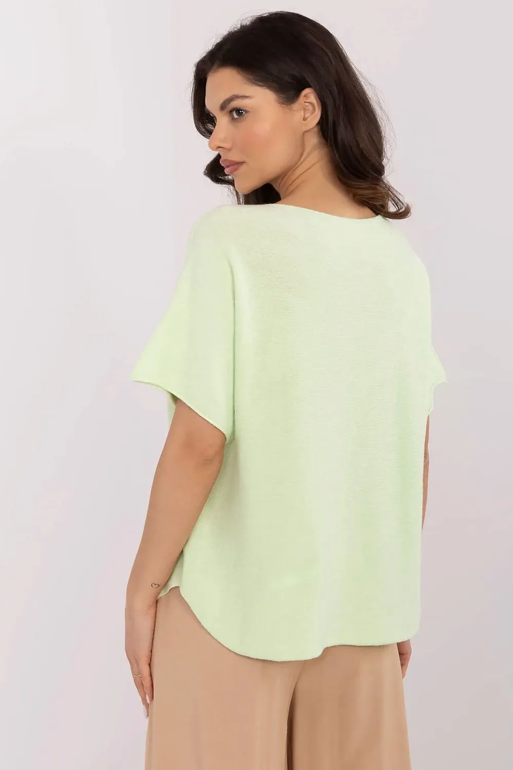 Short sleeve sweater model 209991 Italy Moda