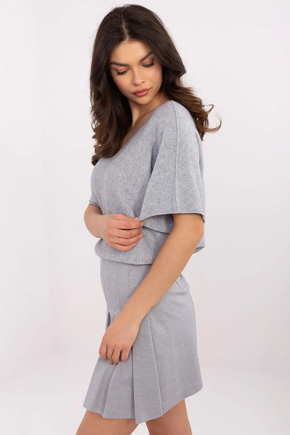 Short sleeve sweater model 209991 Italy Moda
