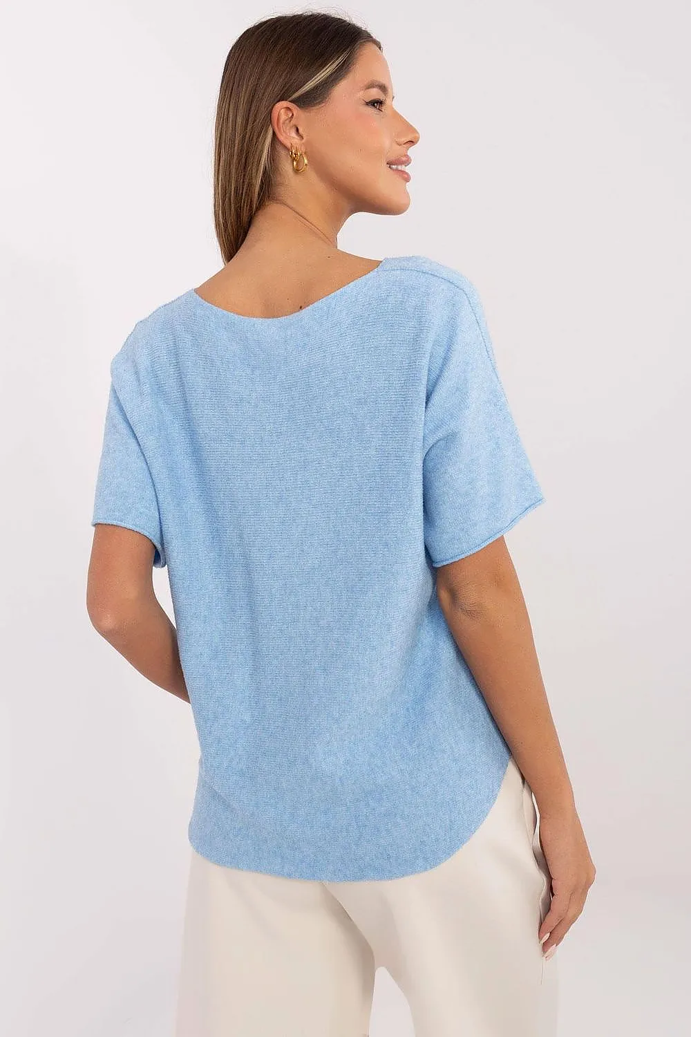 Short sleeve sweater model 209991 Italy Moda