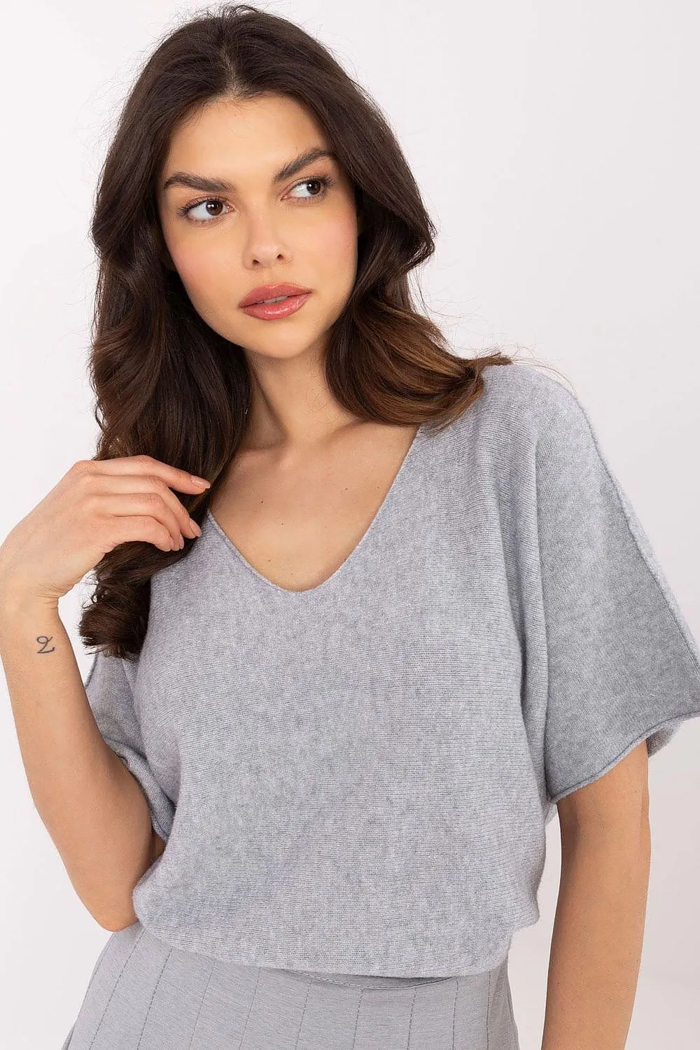 Short sleeve sweater model 209991 Italy Moda