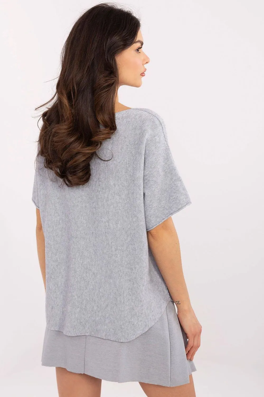 Short sleeve sweater model 209991 Italy Moda