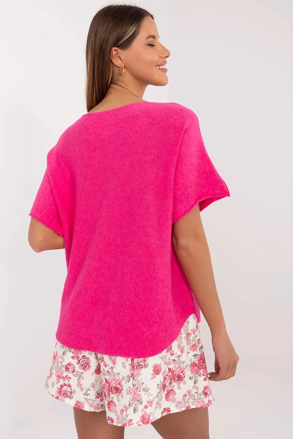 Short sleeve sweater model 209991 Italy Moda