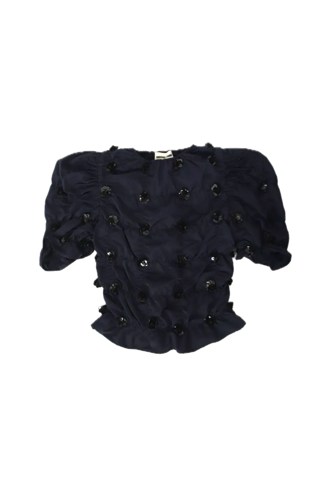 Shushu/Tong Floral Sequin Top*