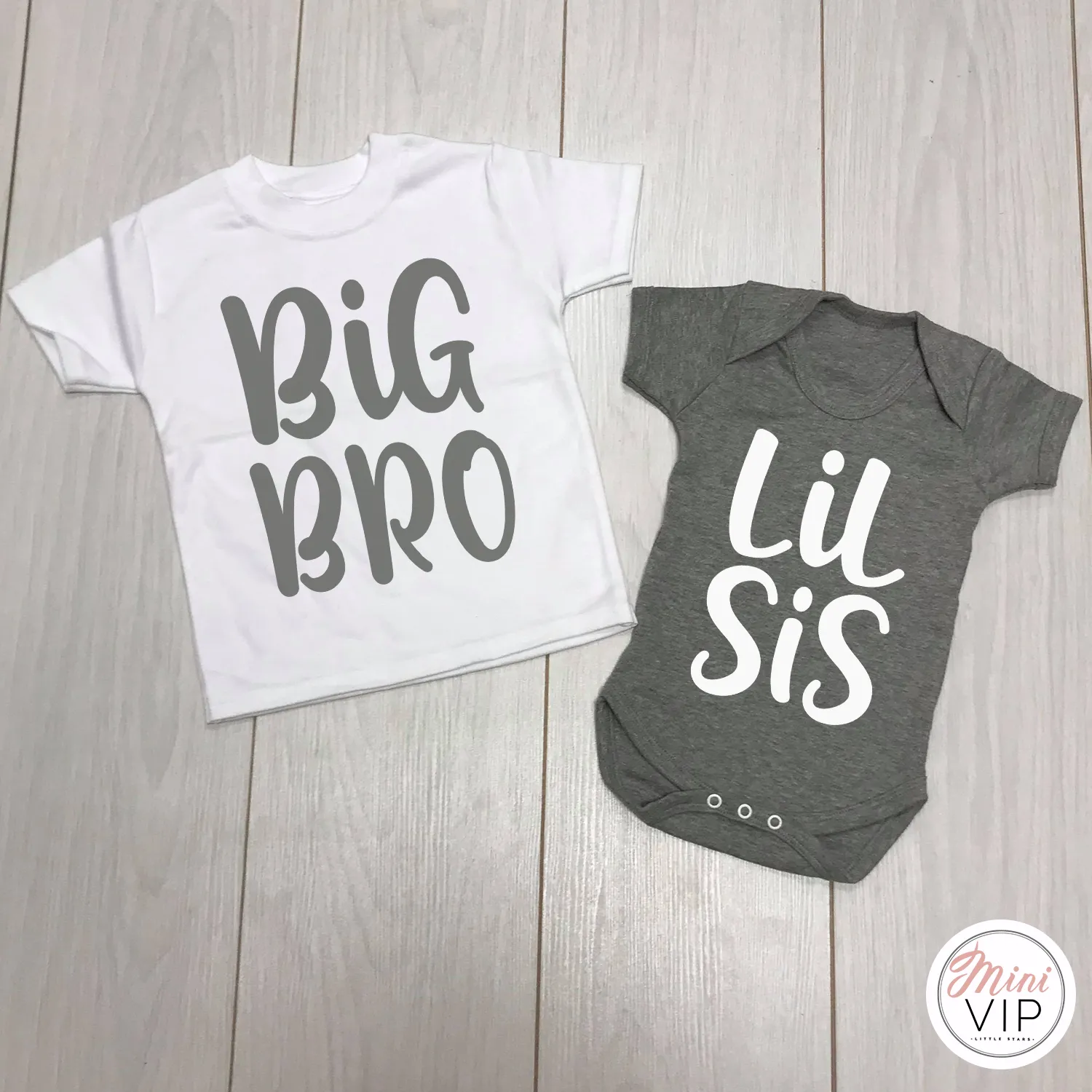 Sibling T-Shirt/Bodysuit. Choice of Slogans/Styles