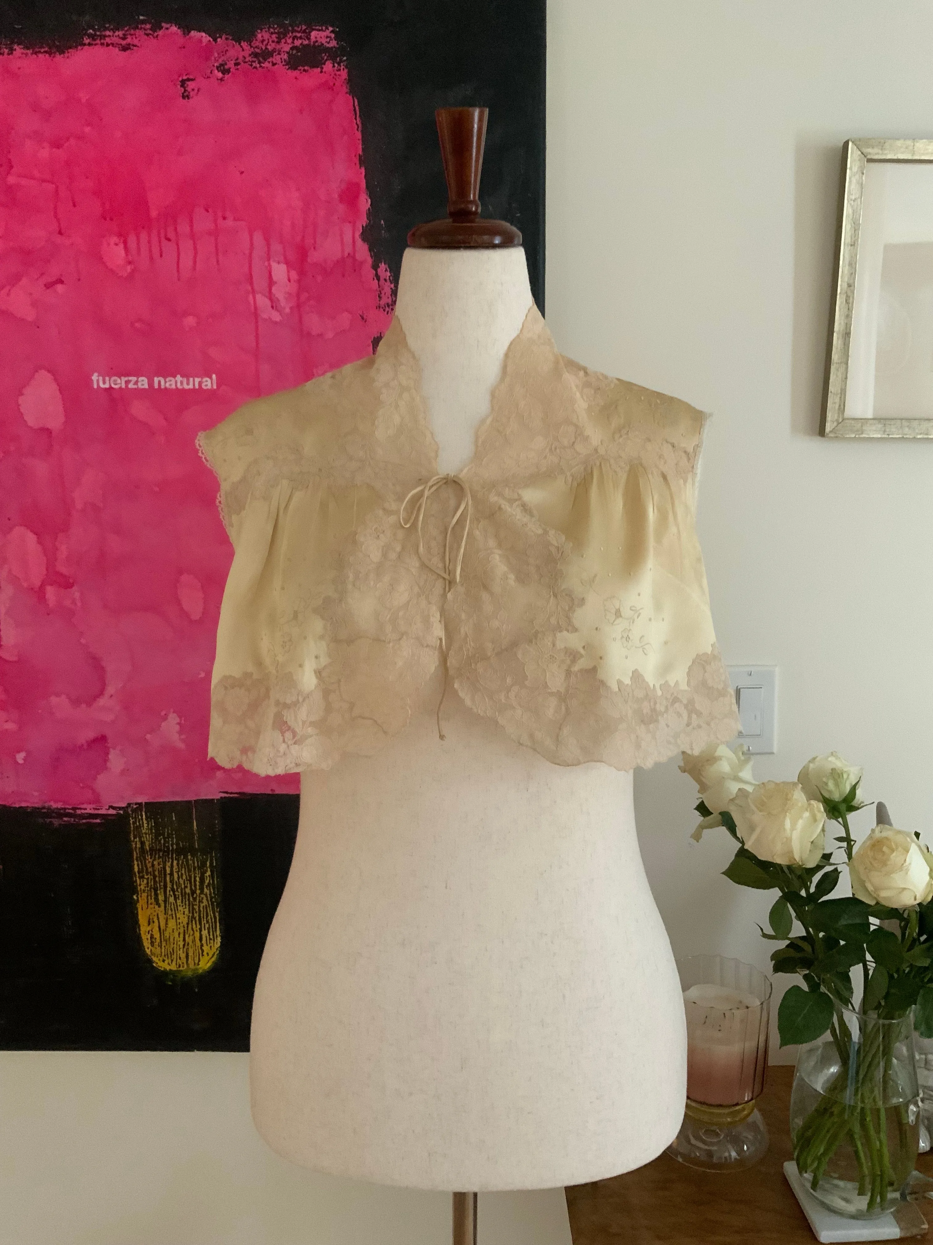 Silk Bed Jacket - 20 - 20K