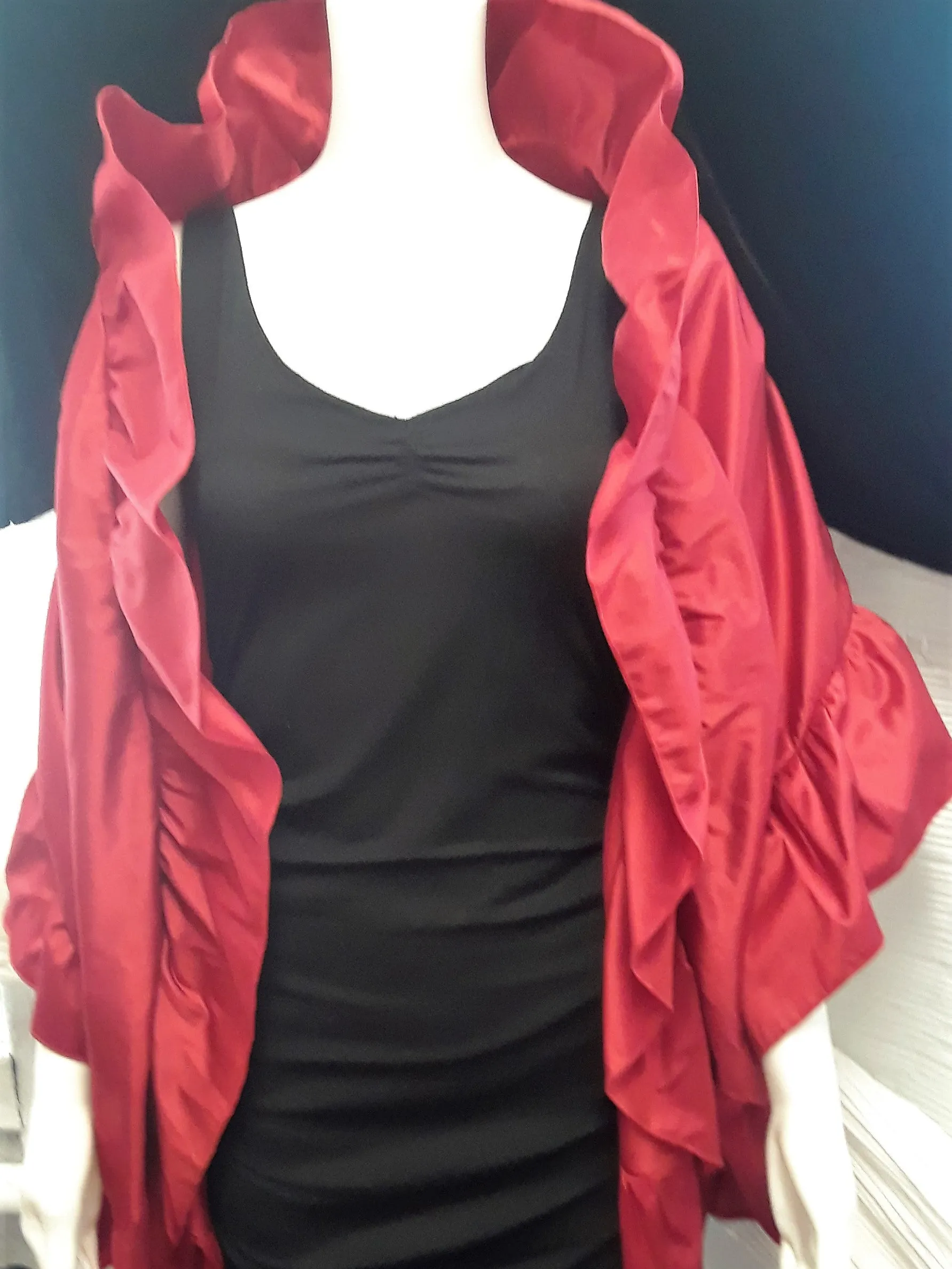 Silk Shantung Wrap