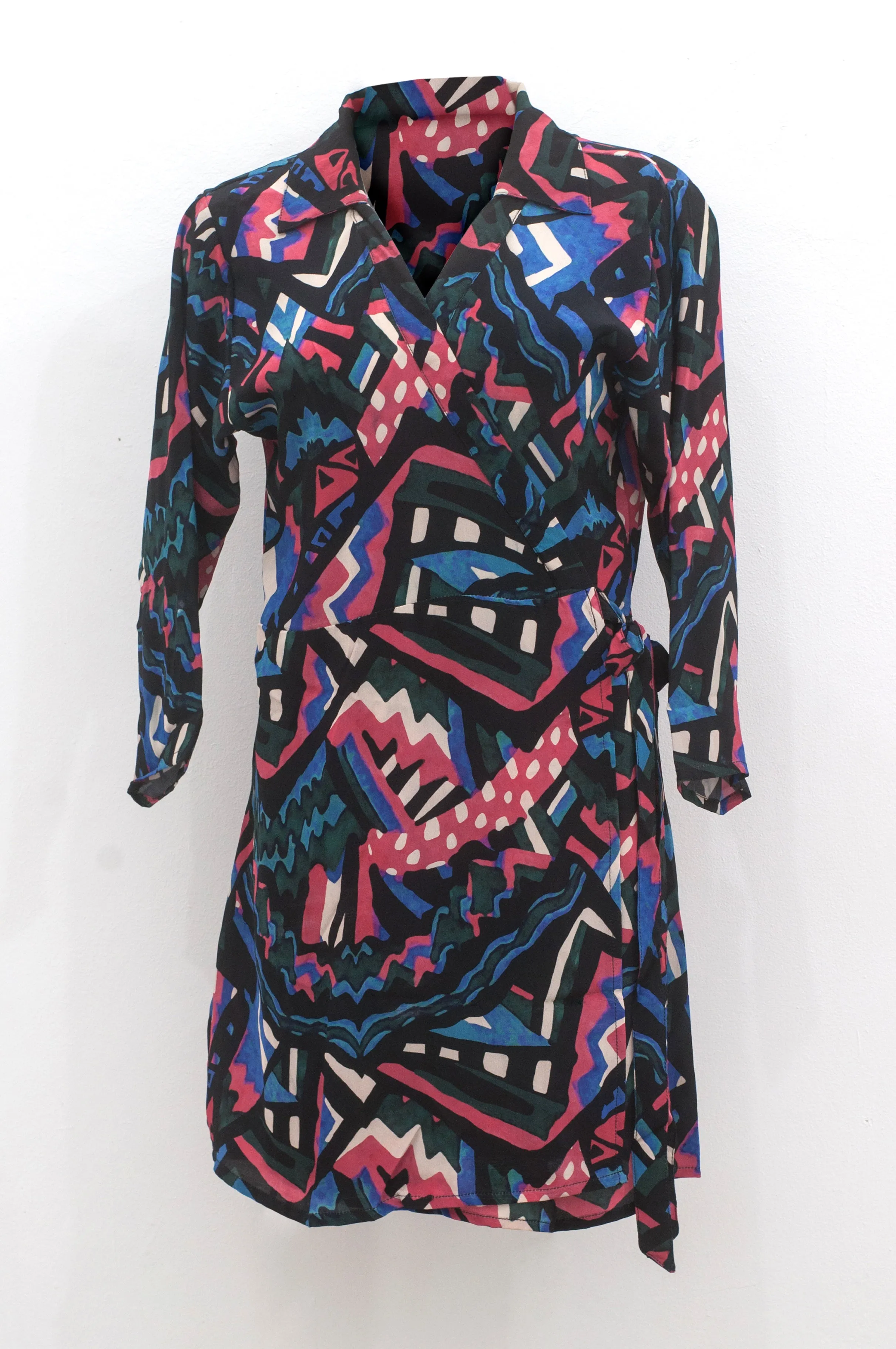 Silk Wrap Dress