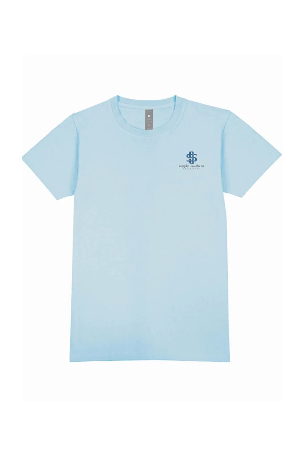 Simply Southern Anything is Possible T-shirt for Women in Ice Blue | SS-PIG-ICE