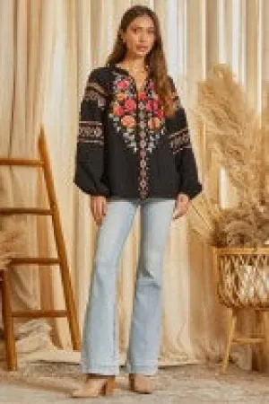 SJ Embroidered Tunic Top