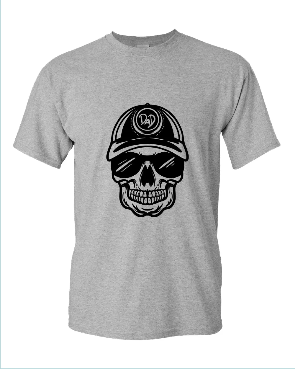 Skull t-shirt dad tees