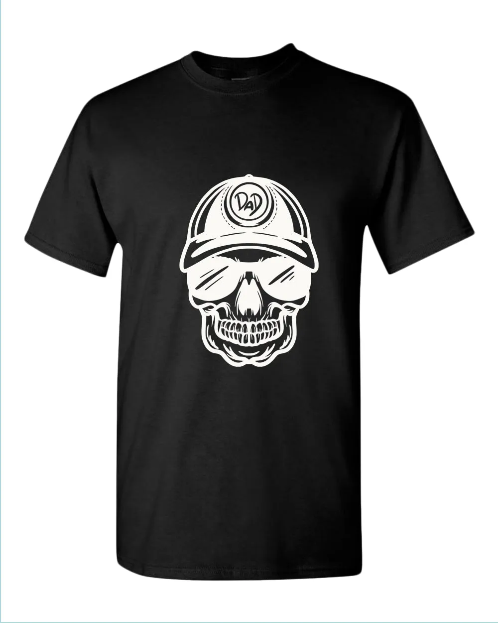 Skull t-shirt dad tees