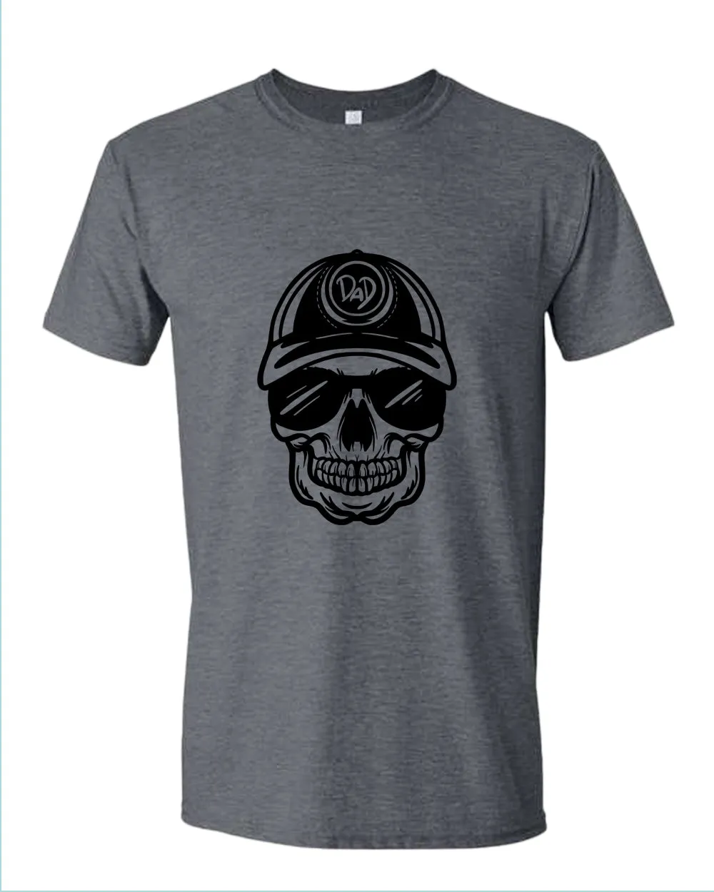 Skull t-shirt dad tees