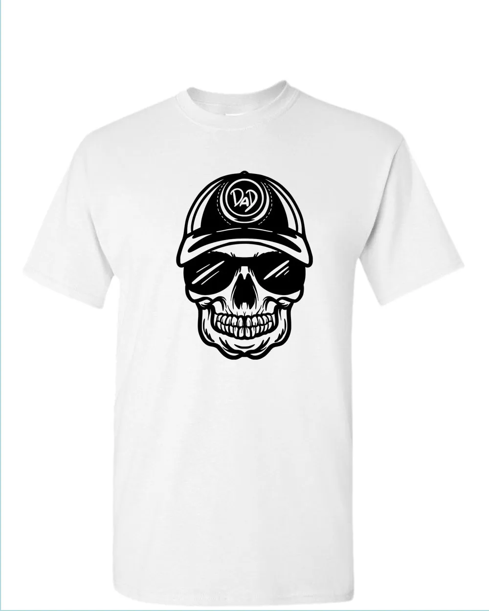 Skull t-shirt dad tees
