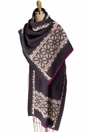 Skyline Stole PDF Knitting Pattern