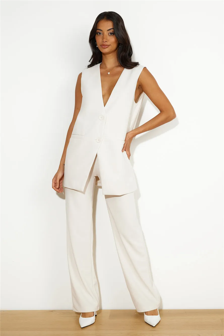 SNDYS Brooklyn Vest Cream