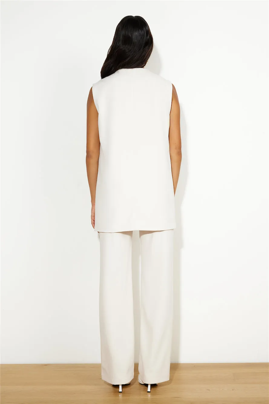 SNDYS Brooklyn Vest Cream