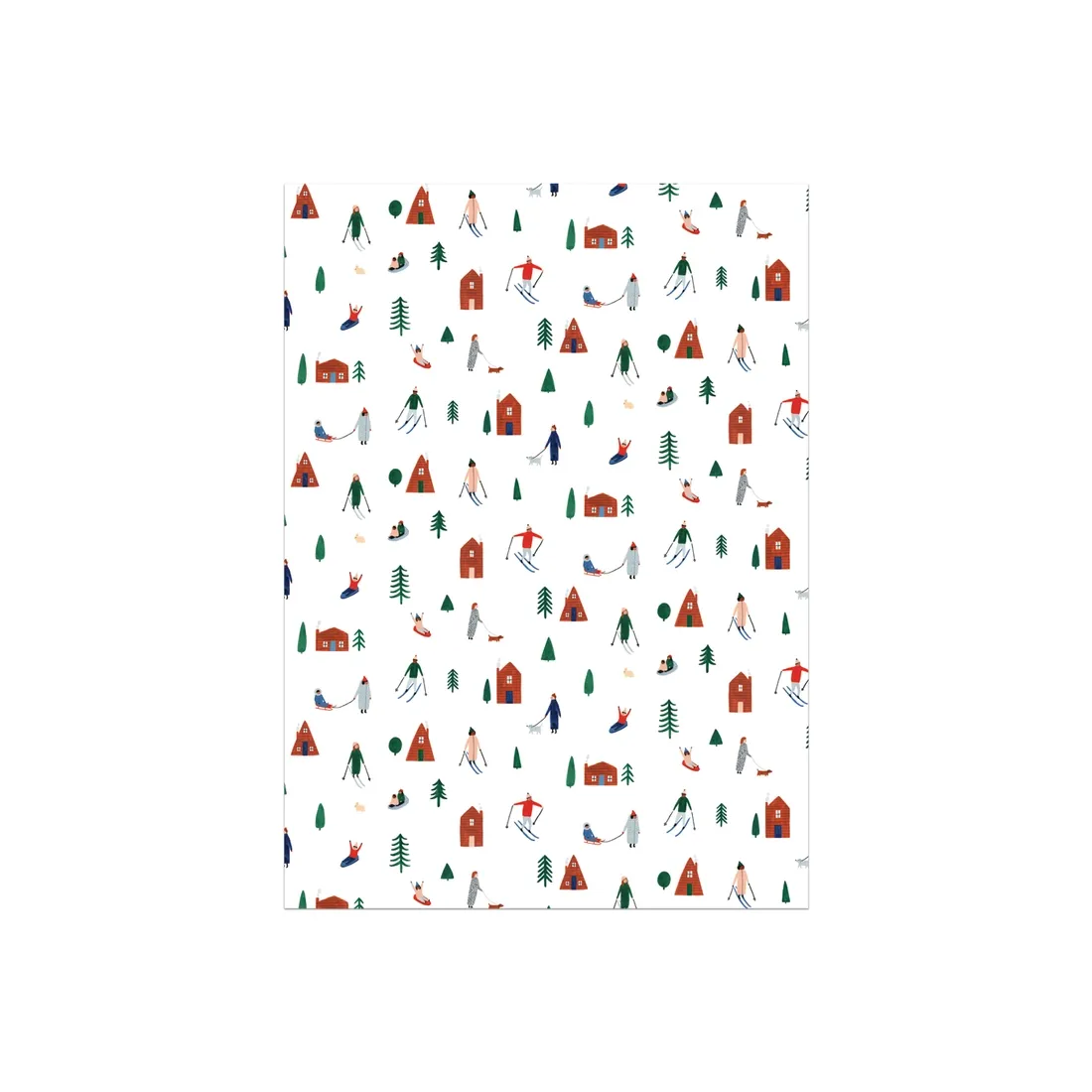 Snow Day Gift Wrap
