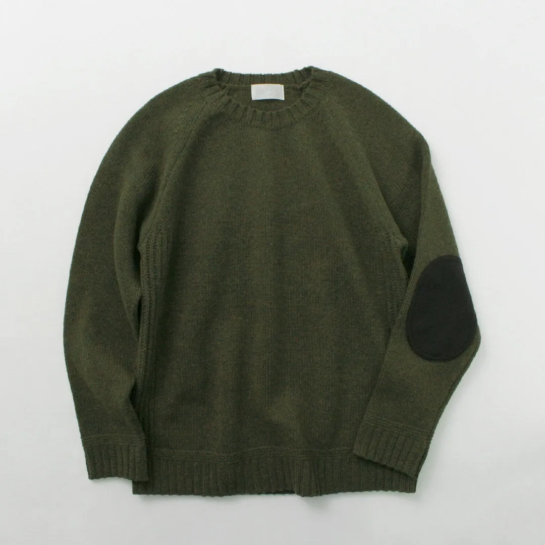 SOGLIA / Landnoah British Wool Crewneck Sweater