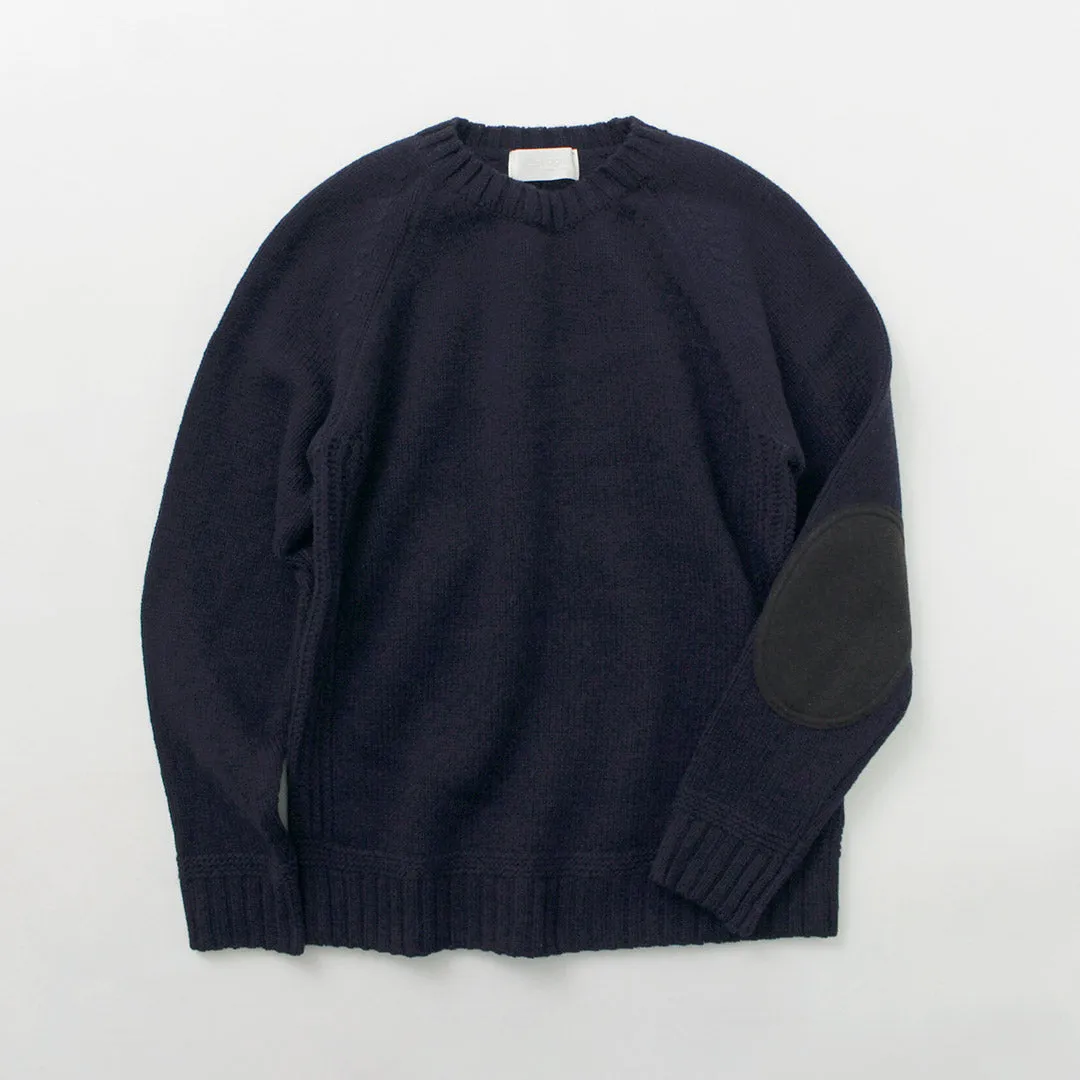 SOGLIA / Landnoah British Wool Crewneck Sweater