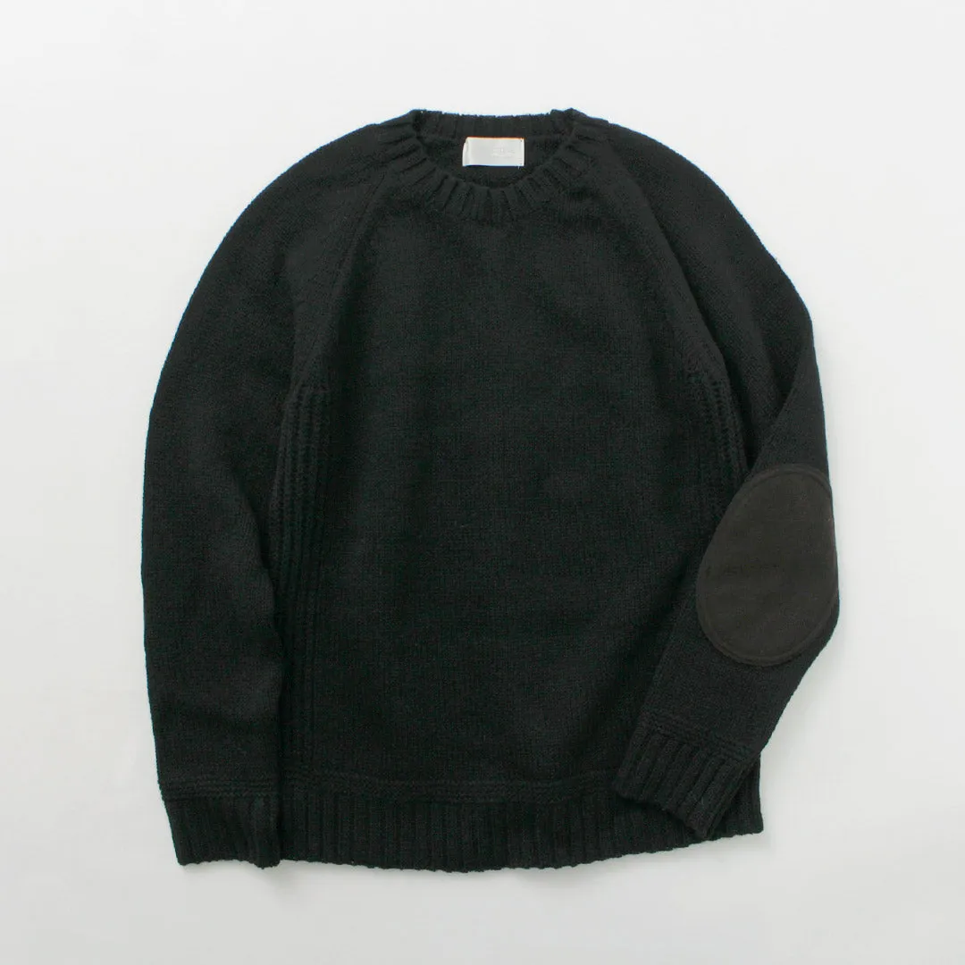 SOGLIA / Landnoah British Wool Crewneck Sweater
