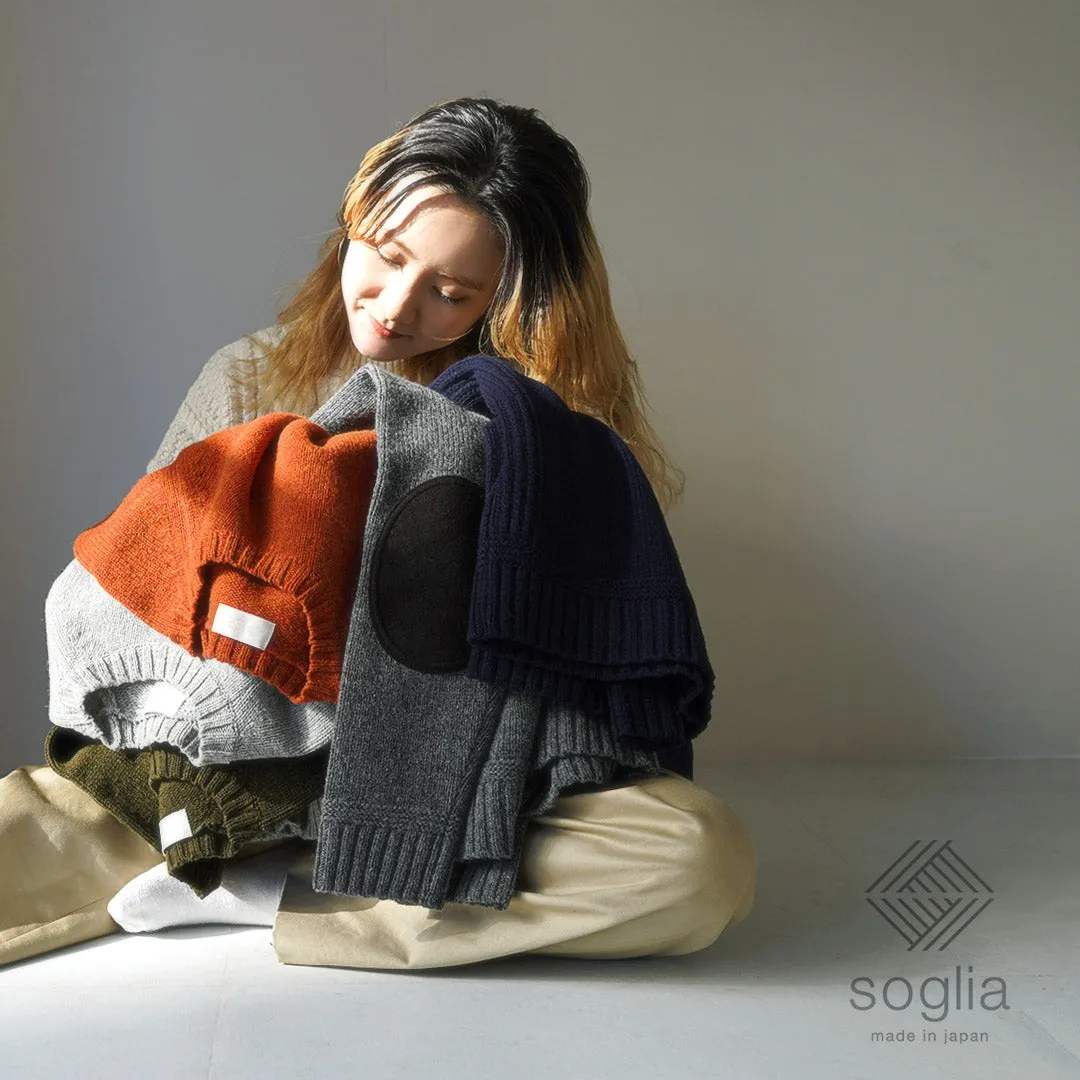 SOGLIA / Landnoah British Wool Crewneck Sweater