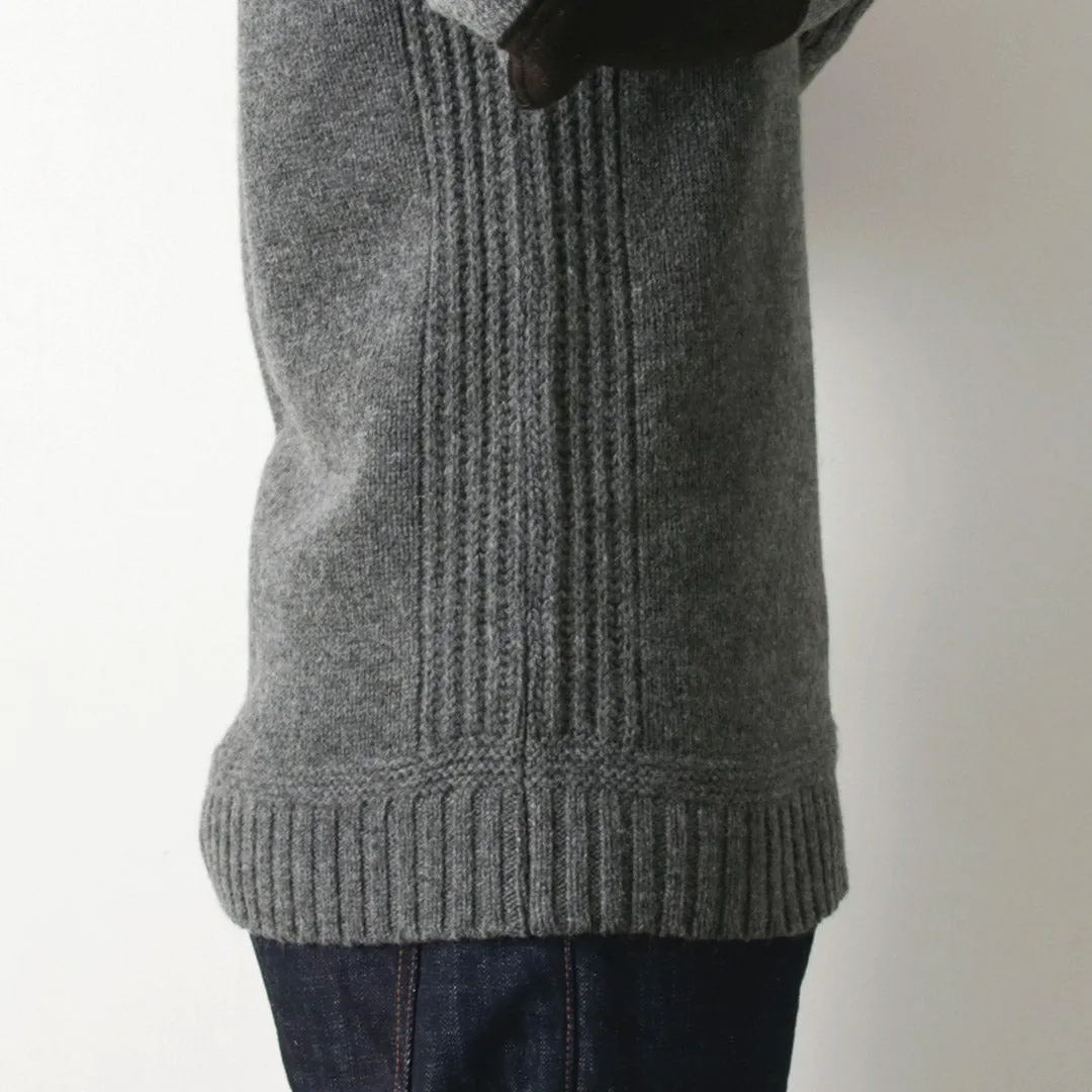 SOGLIA / Landnoah British Wool Crewneck Sweater