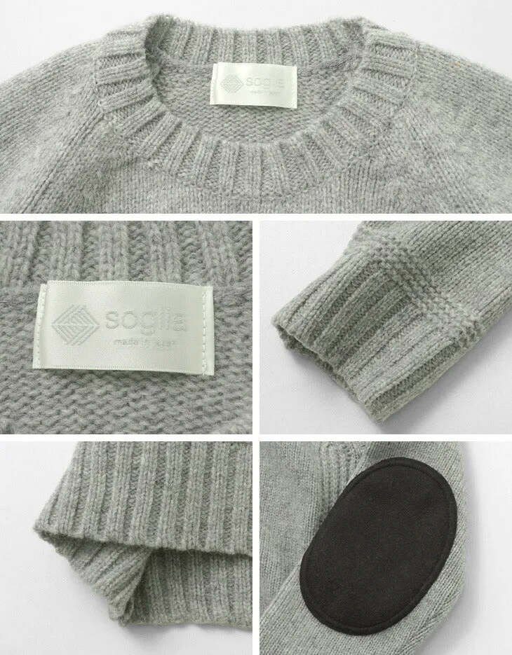 SOGLIA / Landnoah British Wool Crewneck Sweater