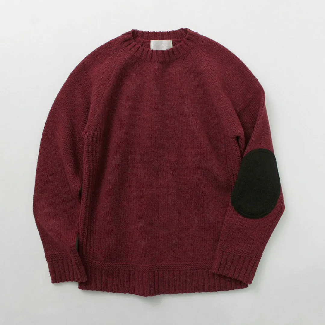 SOGLIA / Landnoah British Wool Crewneck Sweater