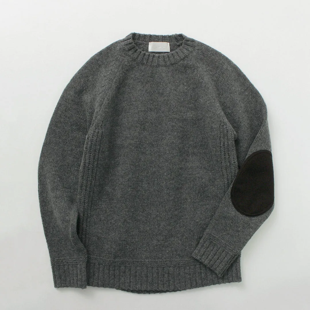 SOGLIA / Landnoah British Wool Crewneck Sweater