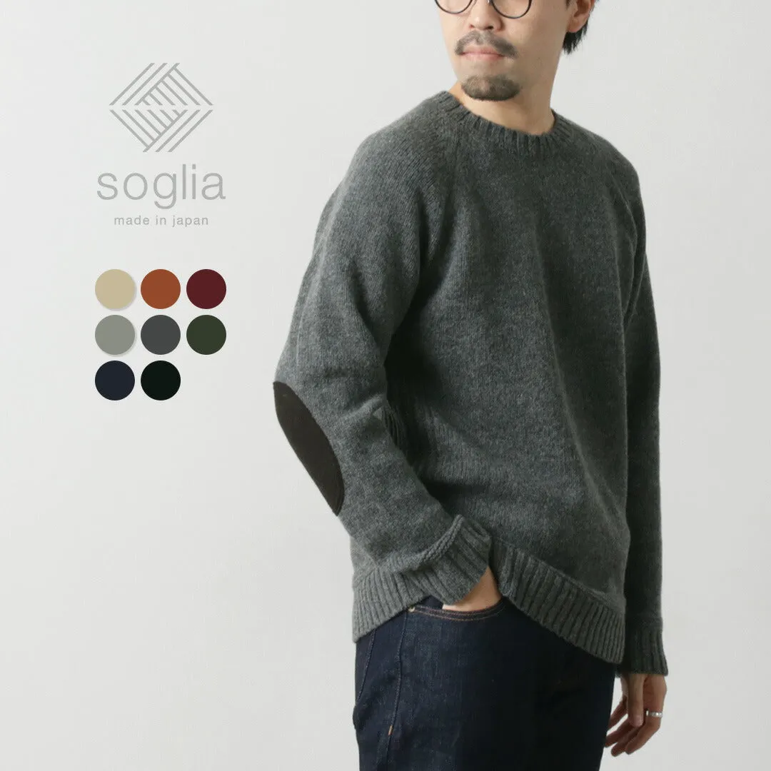 SOGLIA / Landnoah British Wool Crewneck Sweater