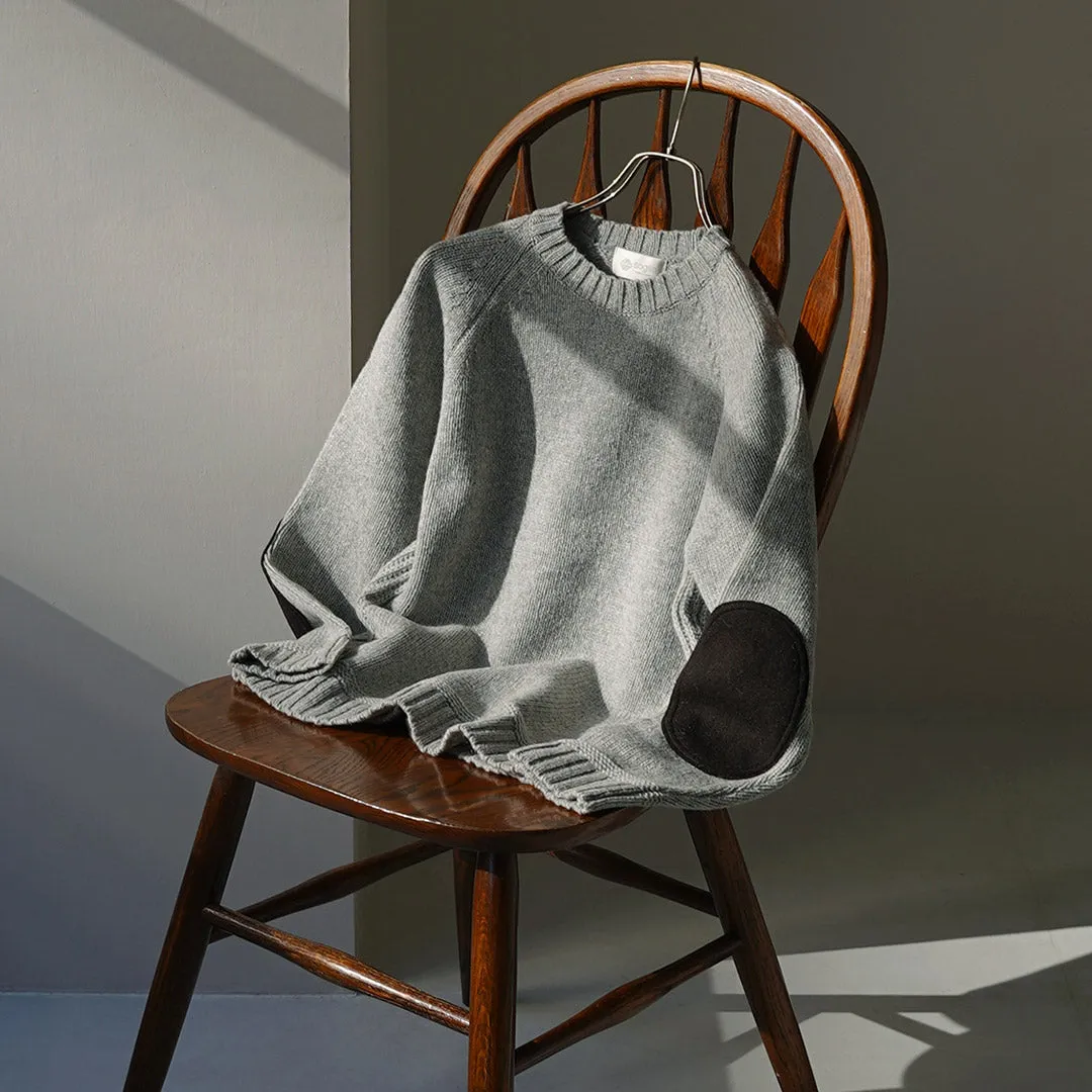 SOGLIA / Landnoah British Wool Crewneck Sweater
