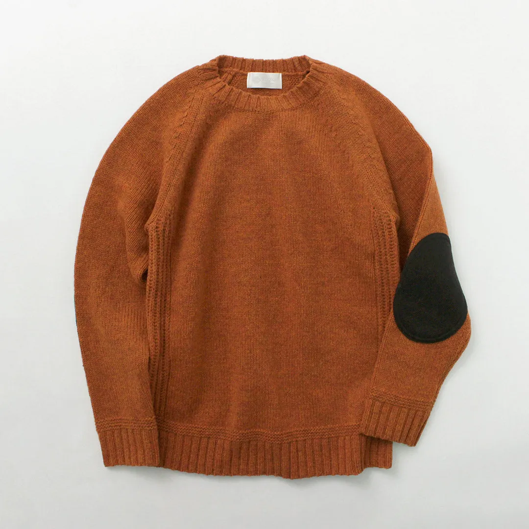 SOGLIA / Landnoah British Wool Crewneck Sweater