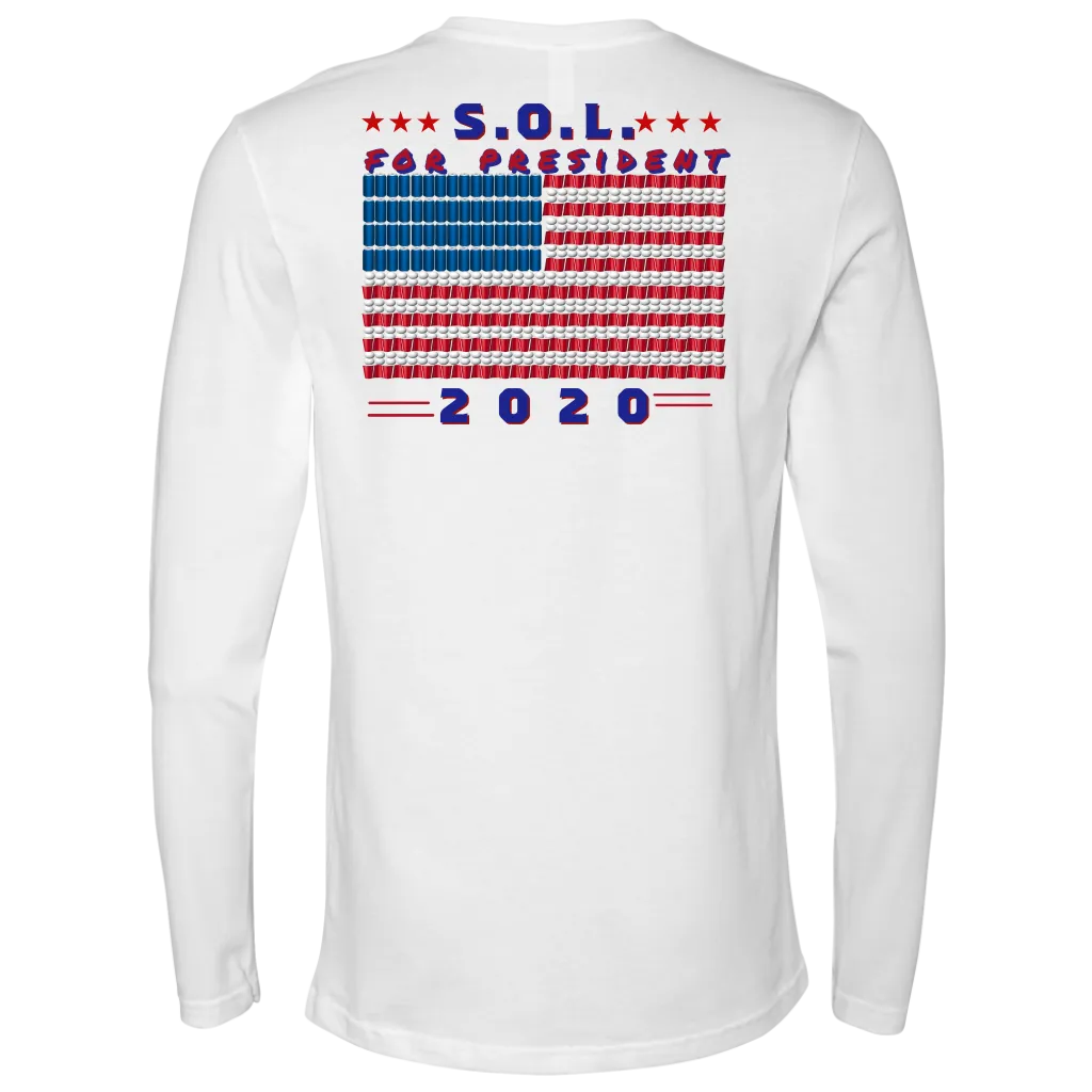 S.O.L. Presidential Long Sleeve (Image On Back)