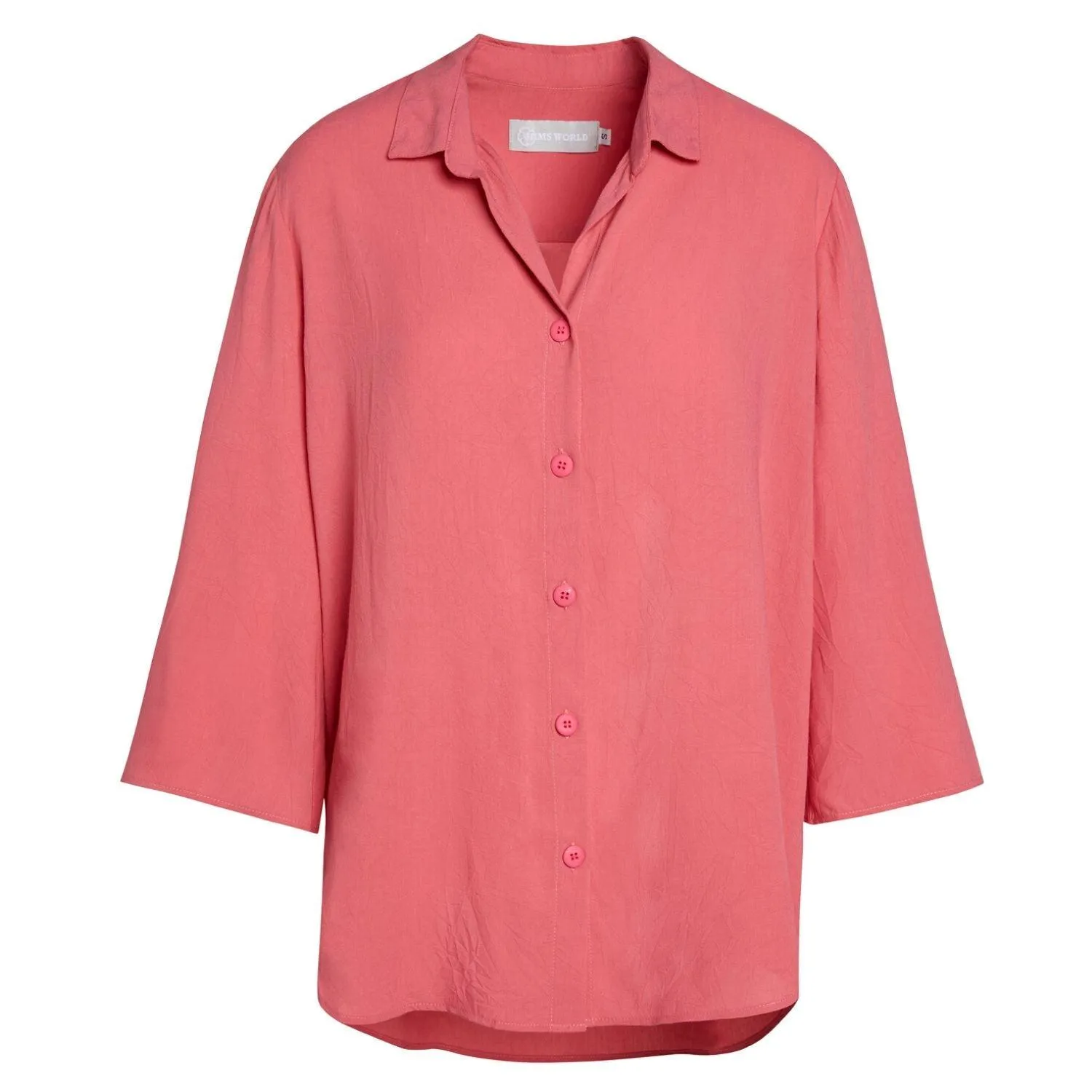 Solid Coastal Tunic - Guava