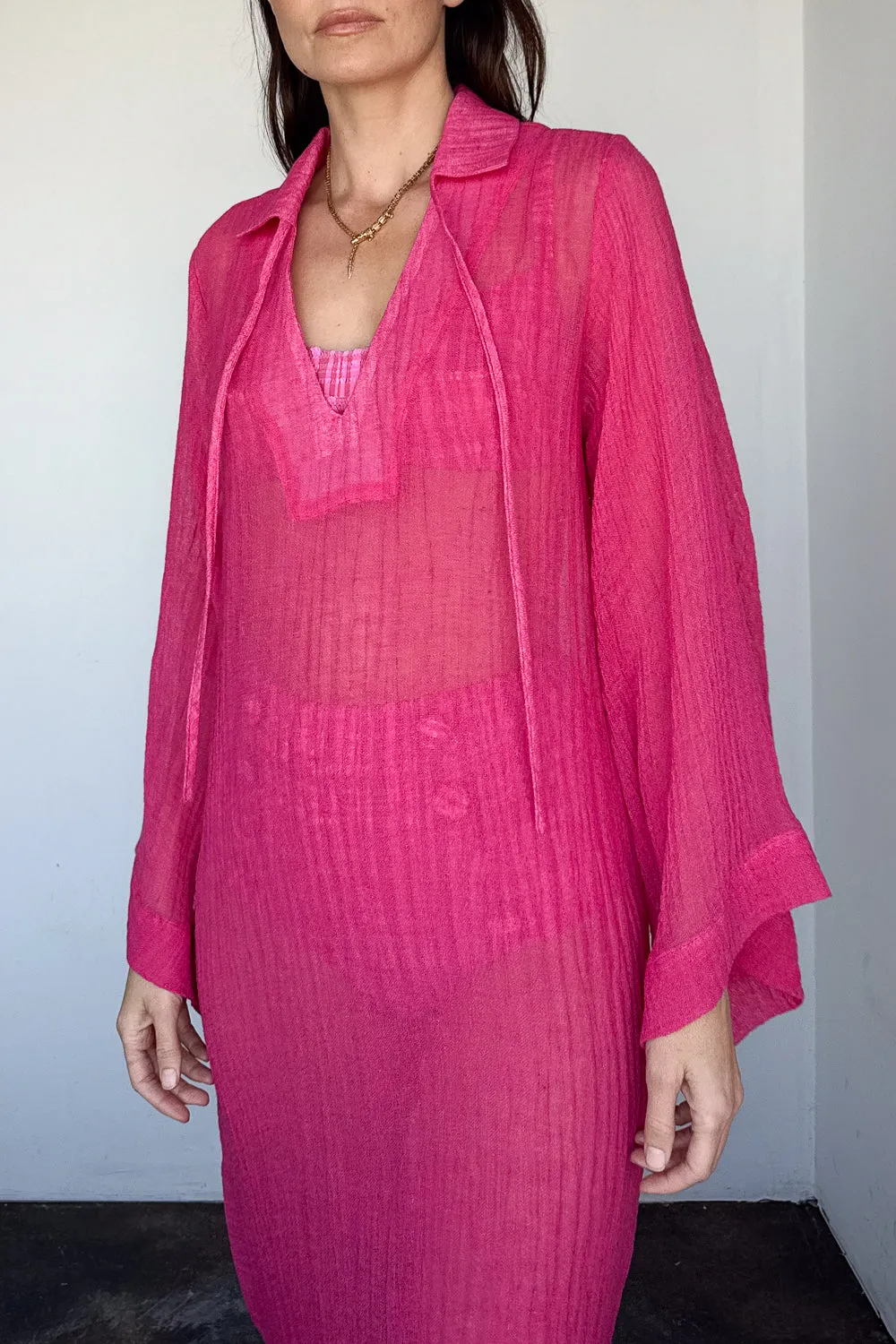 Sorrento Gauze Tunic Caftan