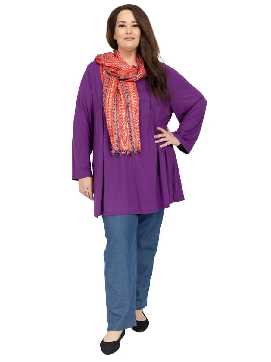 Sparrow Tunic - Deep Purple