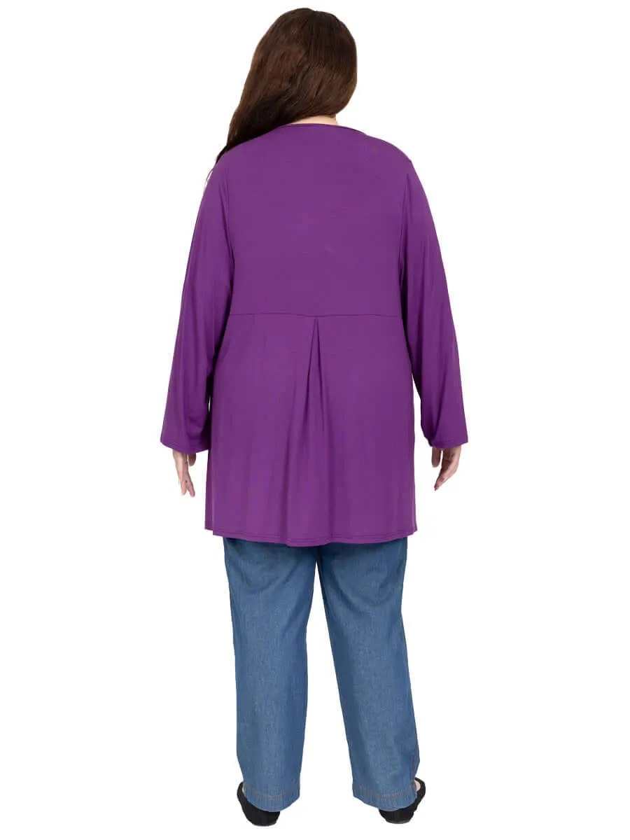 Sparrow Tunic - Deep Purple