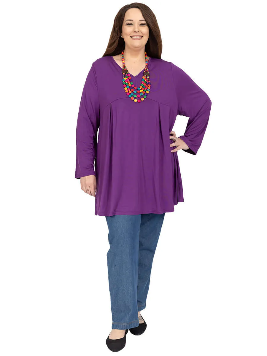 Sparrow Tunic - Deep Purple