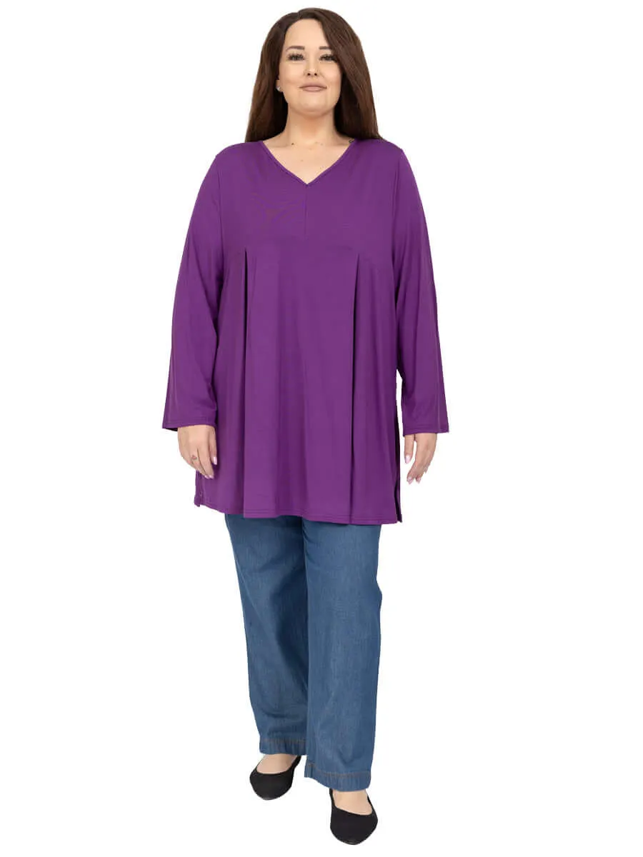 Sparrow Tunic - Deep Purple