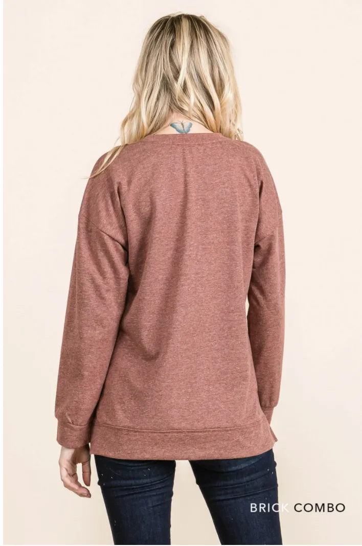 Spiced Up Long Sleeve Top