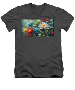 Spring Symphony - Men's V-Neck T-Shirt