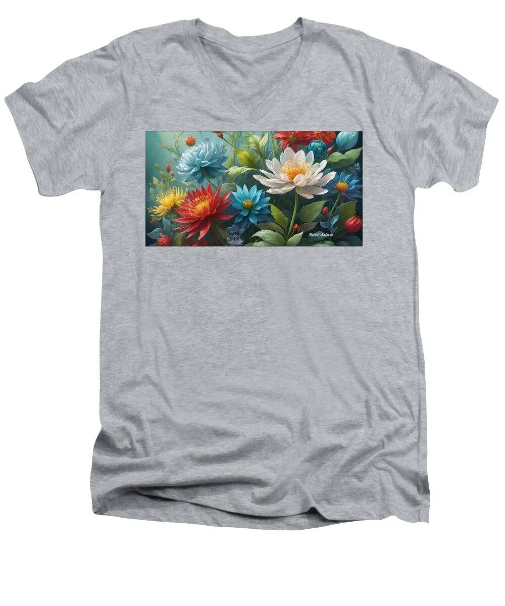 Spring Symphony - Men's V-Neck T-Shirt
