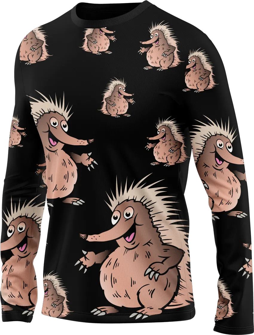 Spunky Echidna Rash Shirt Long Sleeve
